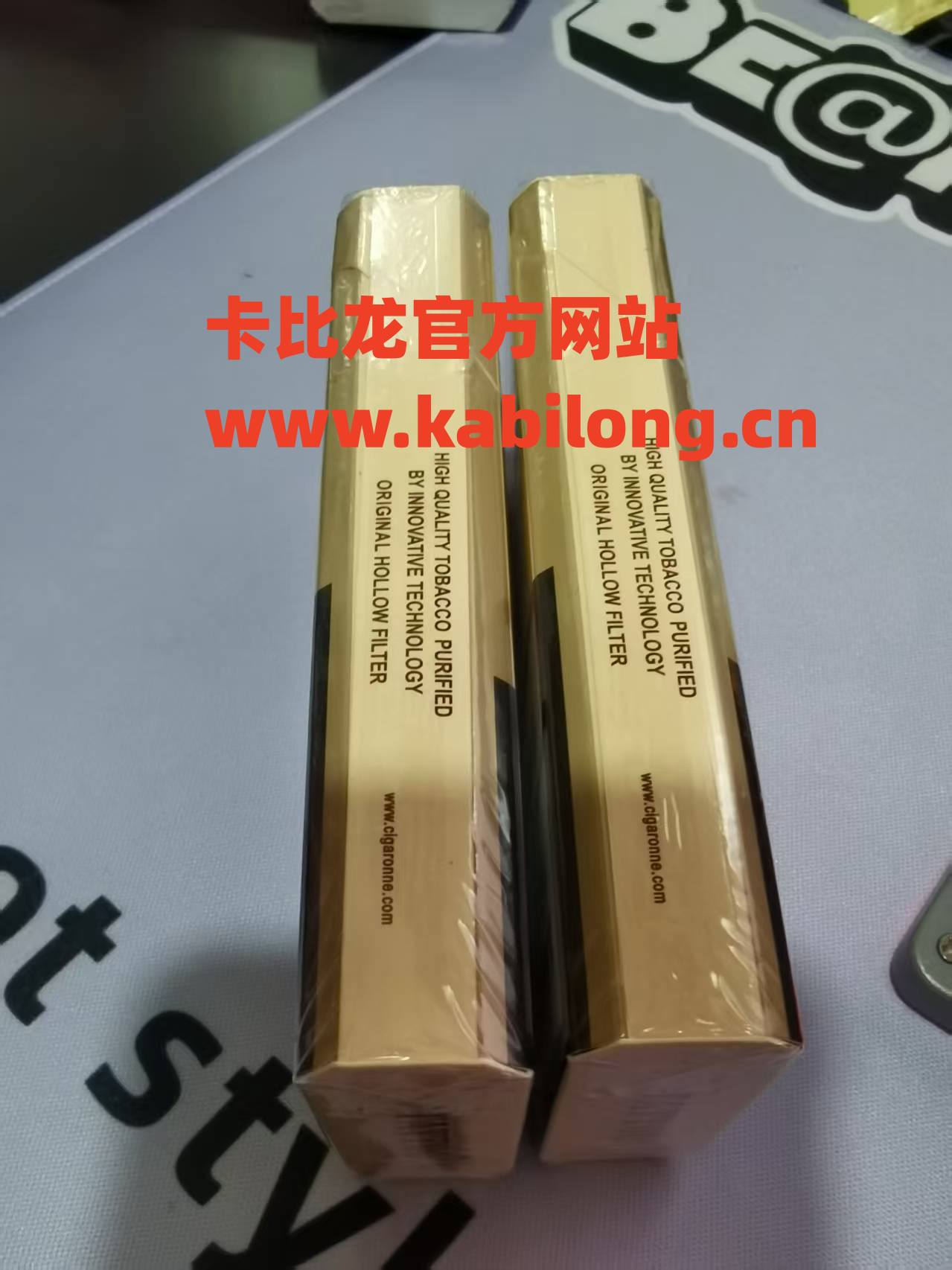 TATTOO卡比龙香烟香草口味(VANLLA)/条形码48515689/SUPER SLIMS/Cigaronne卡比龙